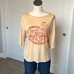 Funky Pink Harvest Shirt-NWT